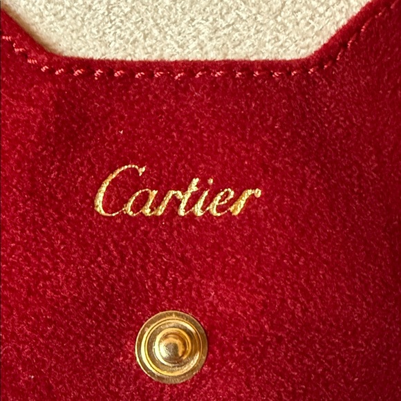 Cartier Red Travel Pouch - Picture 9 of 10
